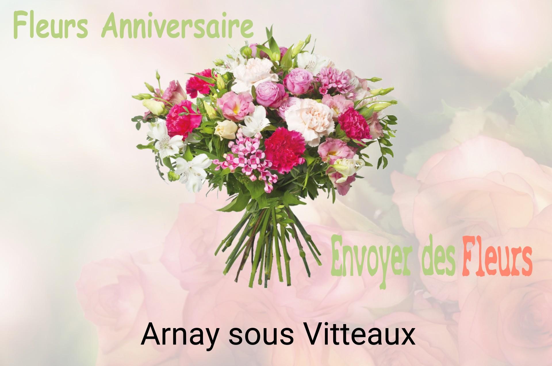 Bouquet de fleurs d’anniversaire livré à Arnay-sous-Vitteaux