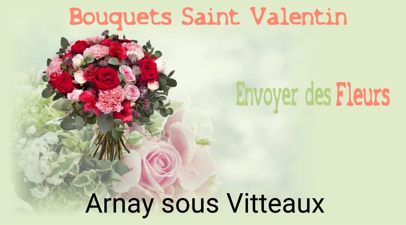 Roses de Saint-Valentin livrées à Arnay-sous-Vitteaux